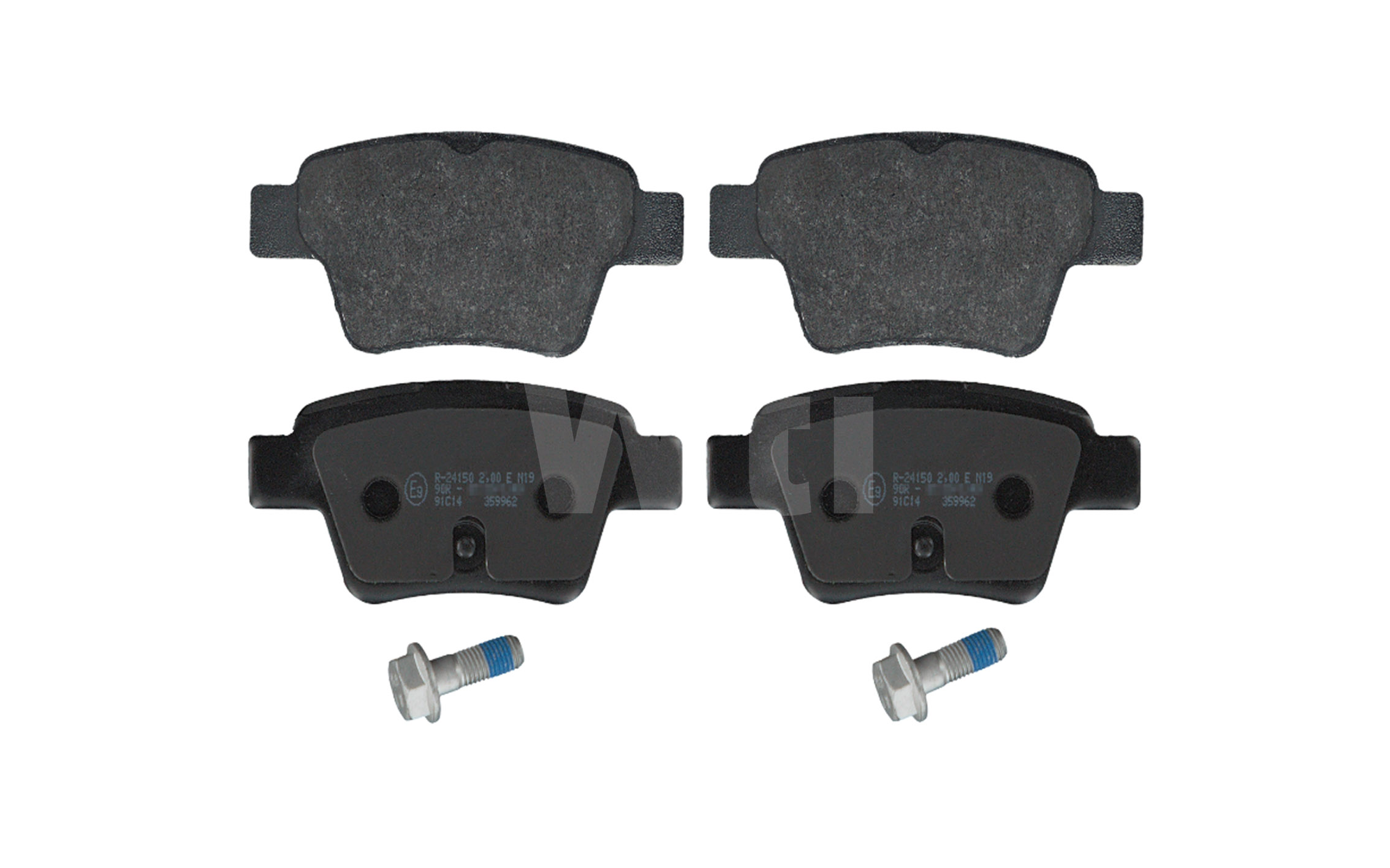 Brake Pad Set, disc brake (K851086)