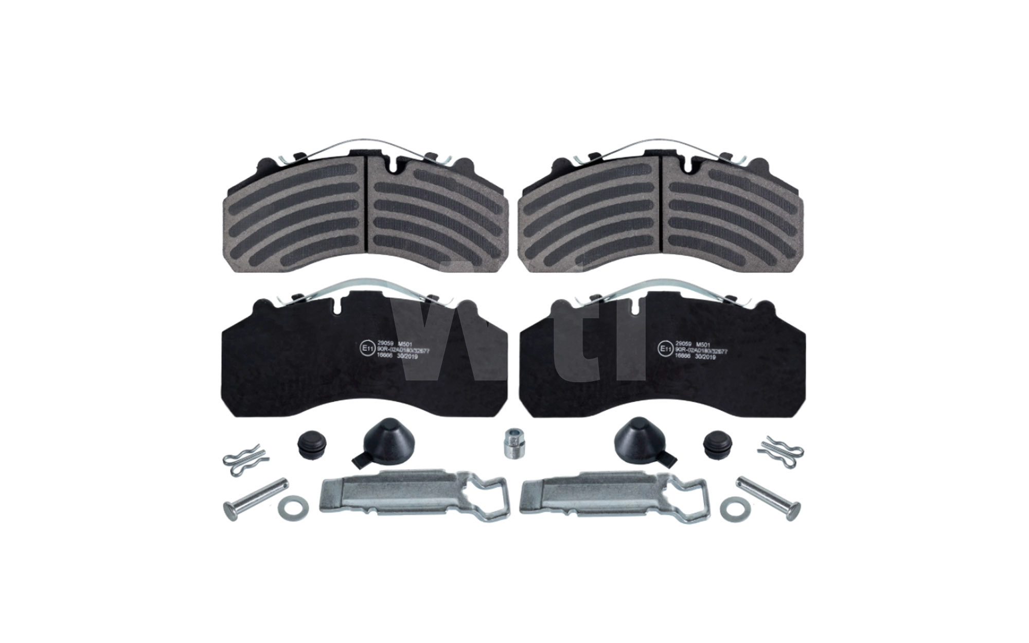 Brake Pad Set, disc brake (K714697)