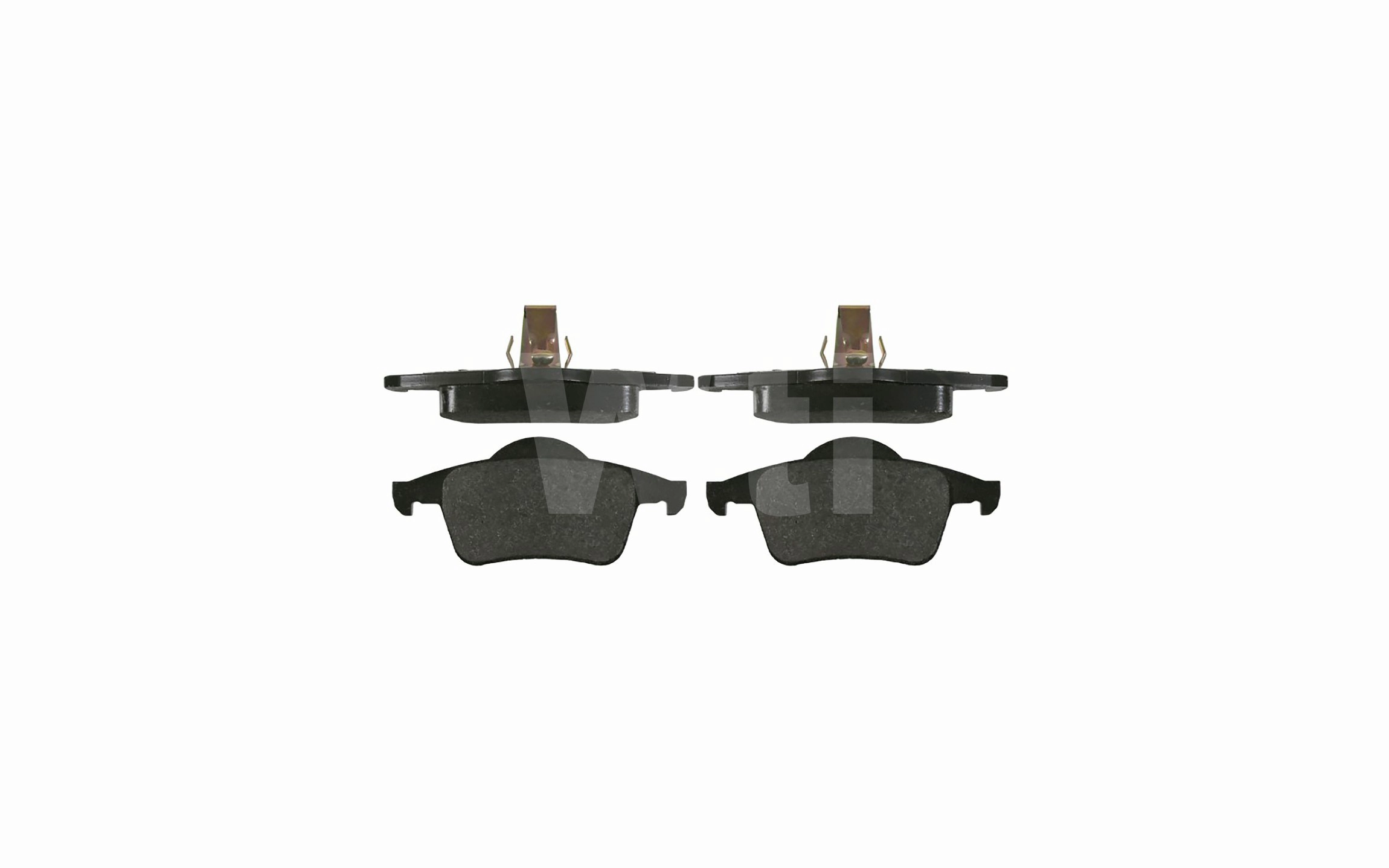 Brake Pad Set, disc brake (K711082)