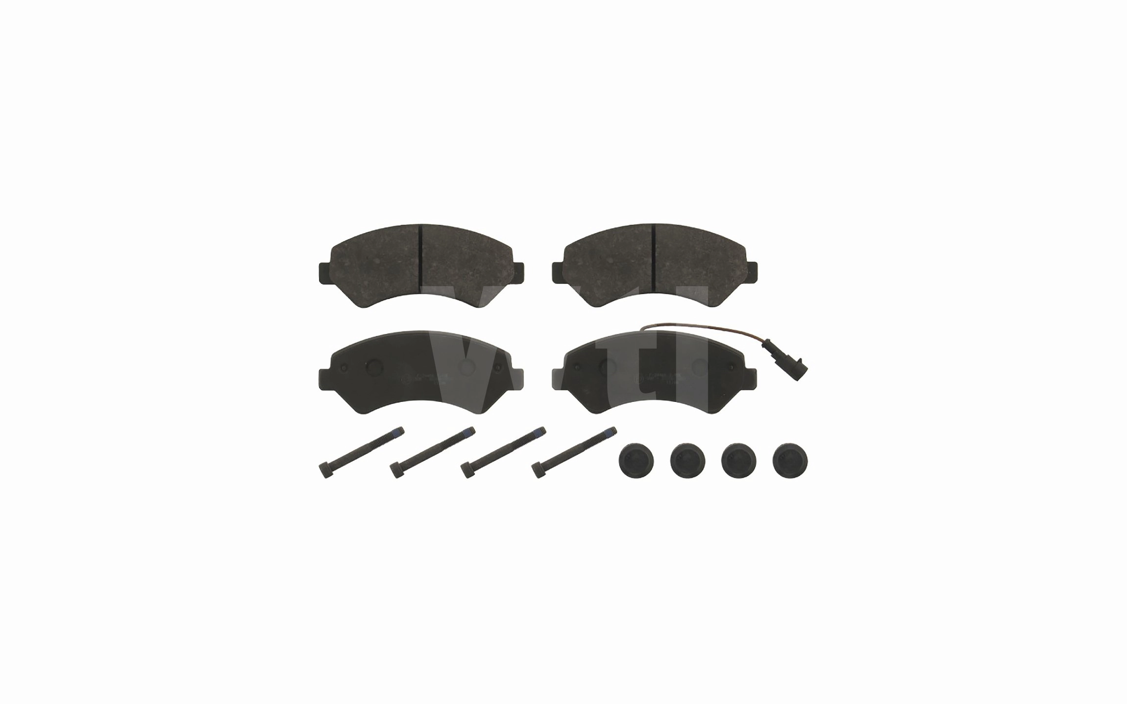 Brake Pad Set, disc brake (K971003)