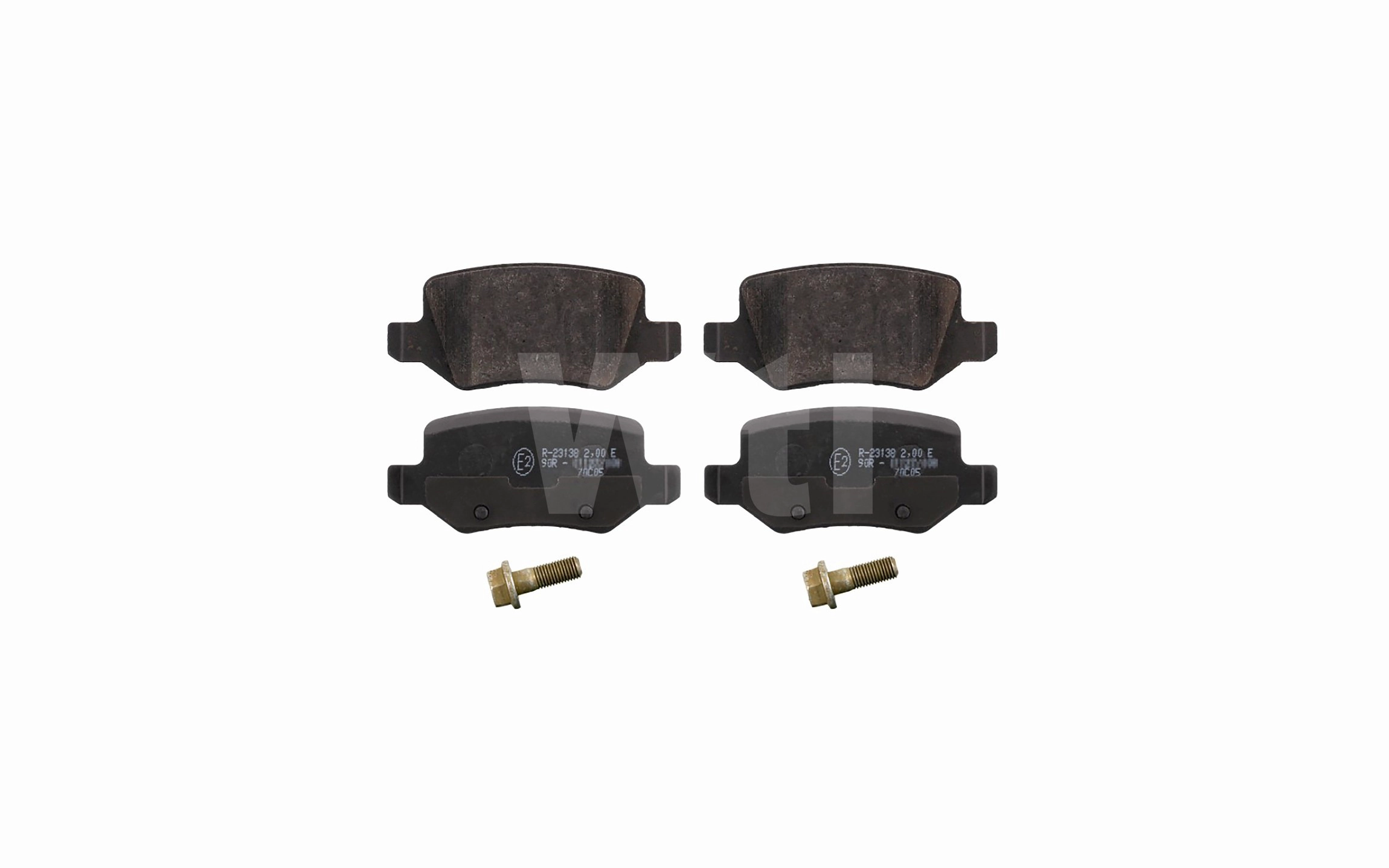 Brake Pad Set, disc brake (K711159)