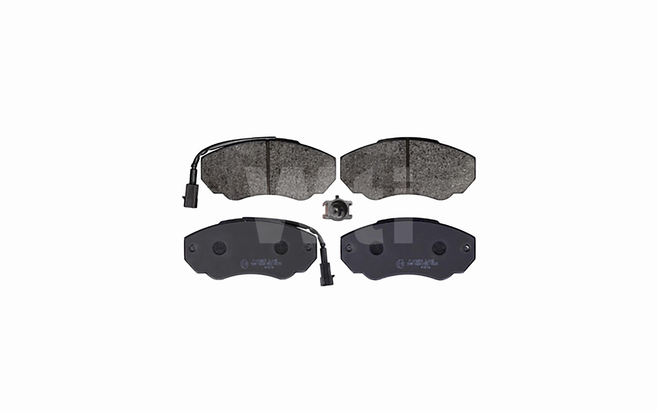 Brake Pad Set, disc brake (K971008)