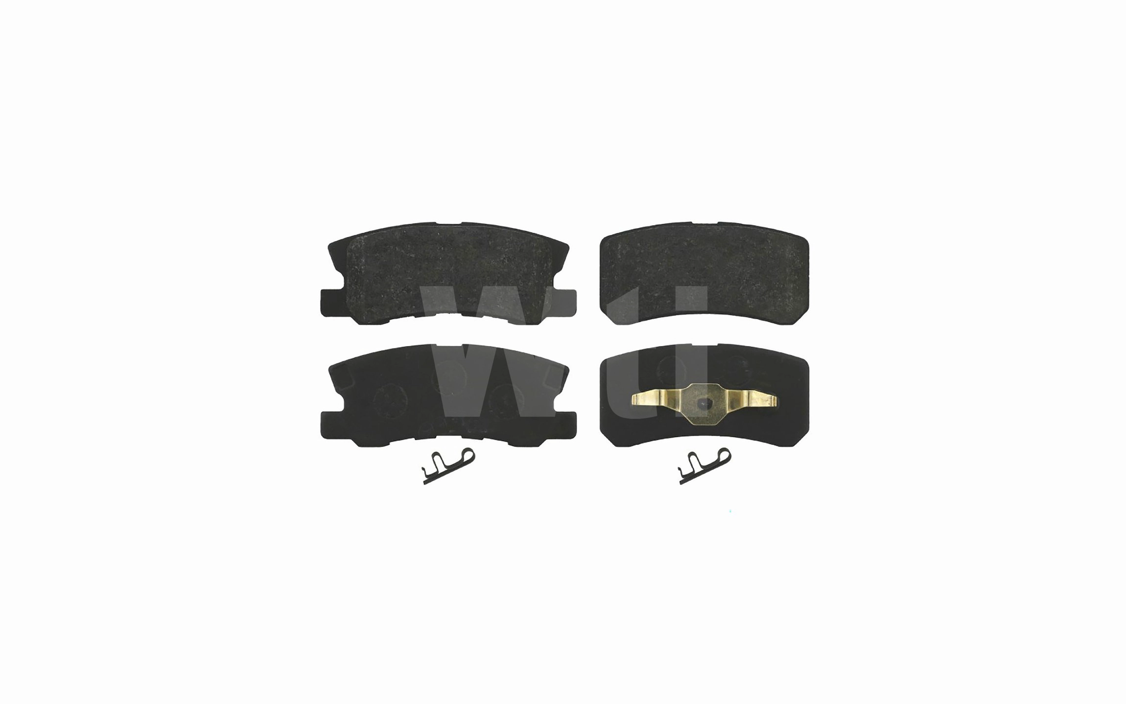 Brake Pad Set, disc brake (K711090)