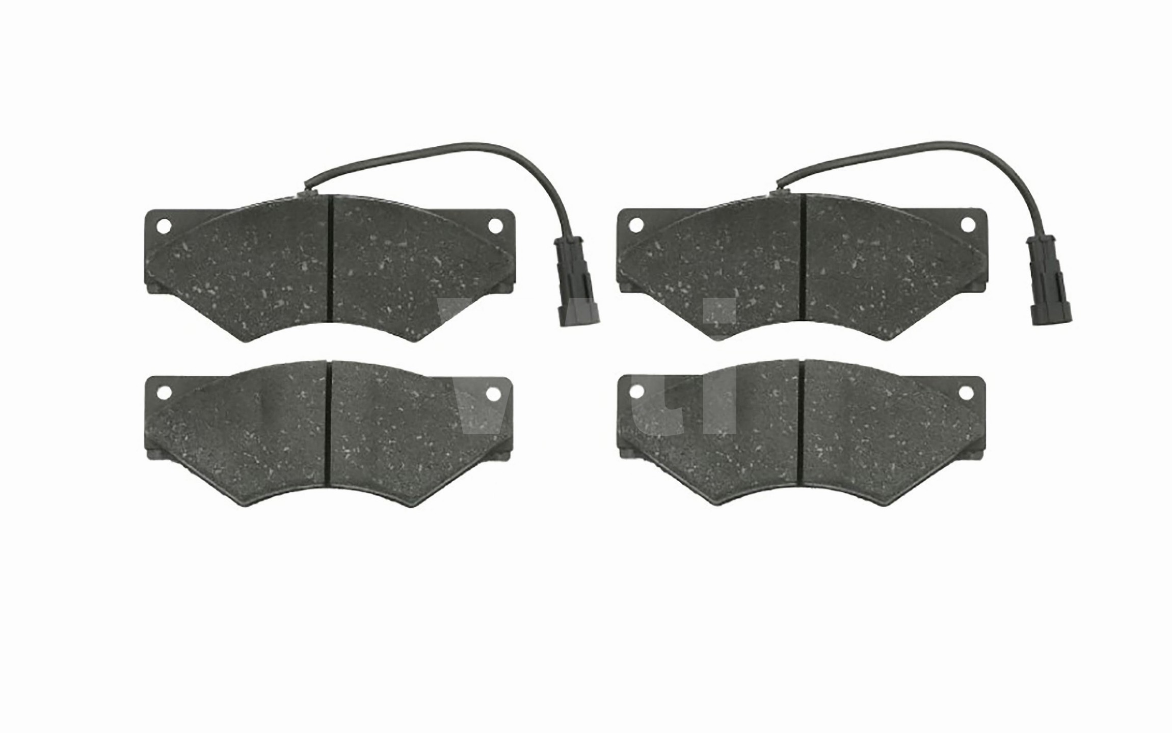 Brake Pad Set, disc brake (K711042)