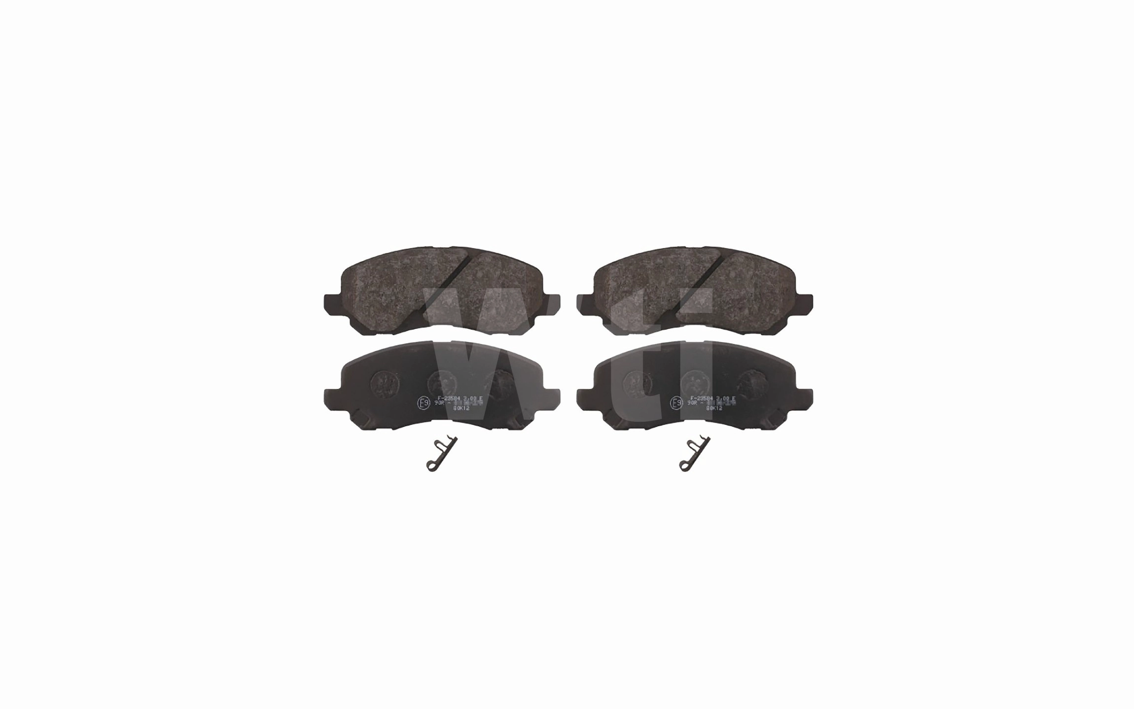 Brake Pad Set, disc brake (K711089)