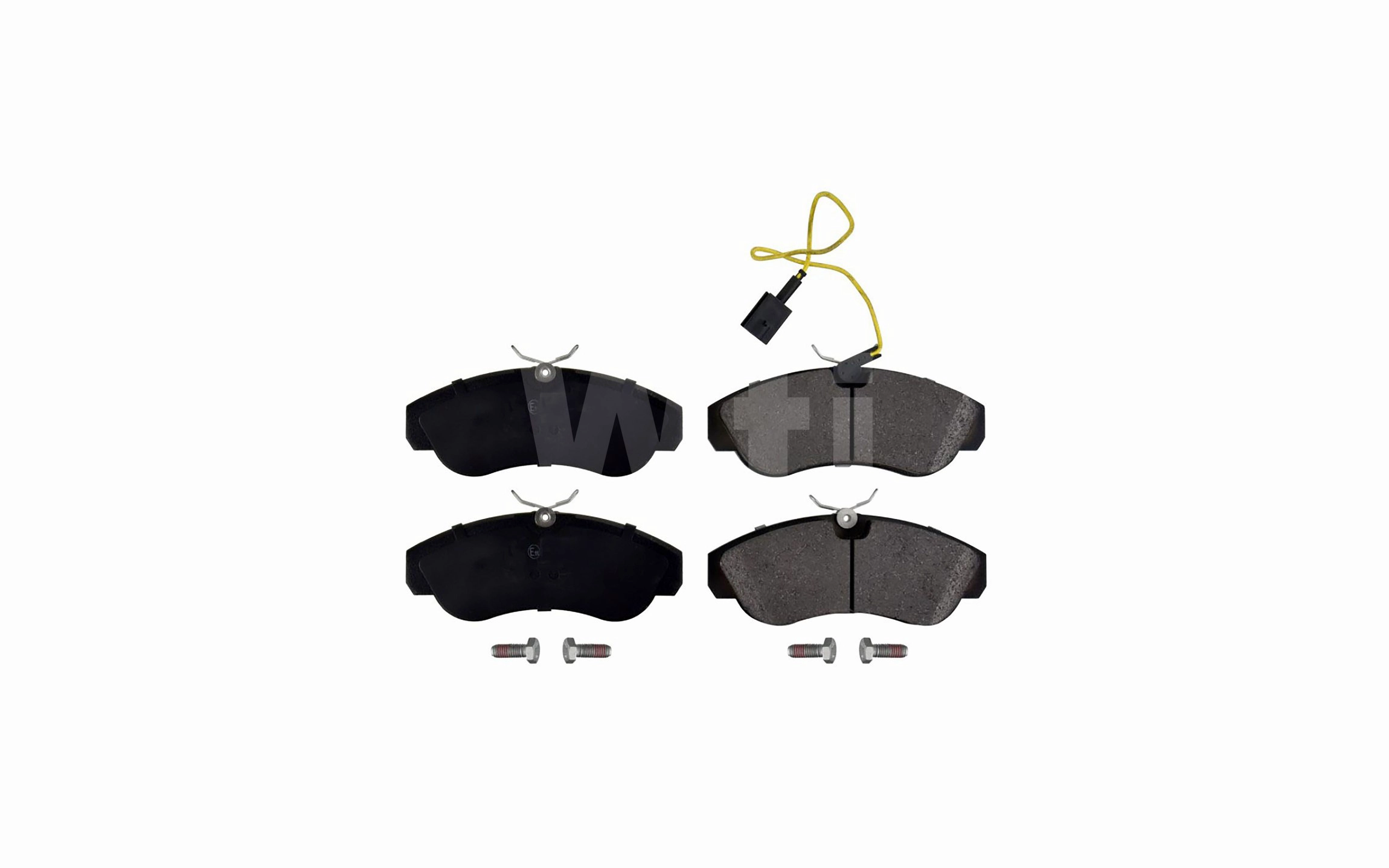 Brake Pad Set, disc brake (K711028)