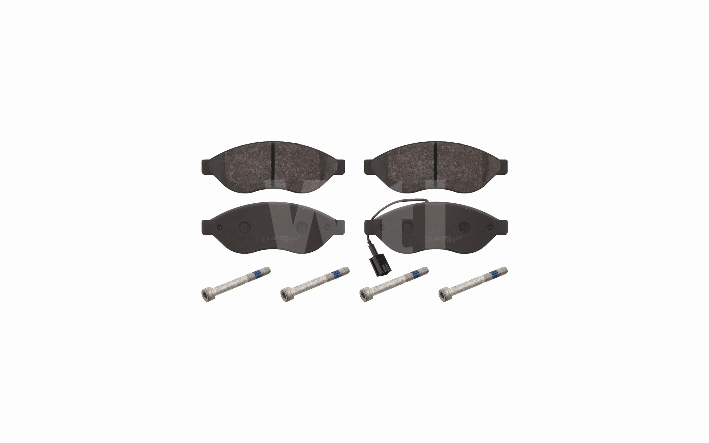 Brake Pad Set, disc brake (K971001)