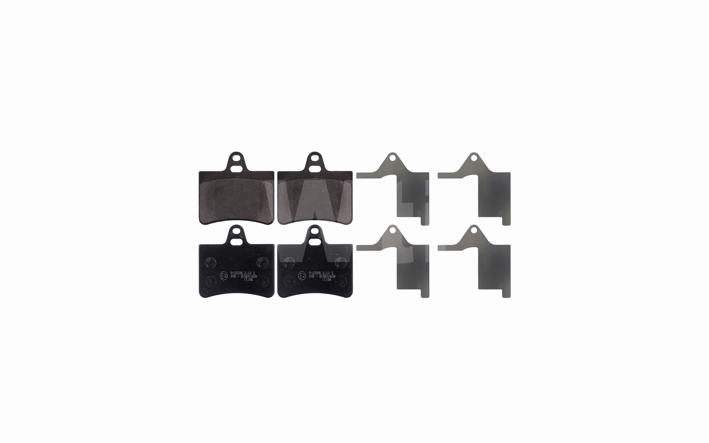 Brake Pad Set, disc brake (K711148)