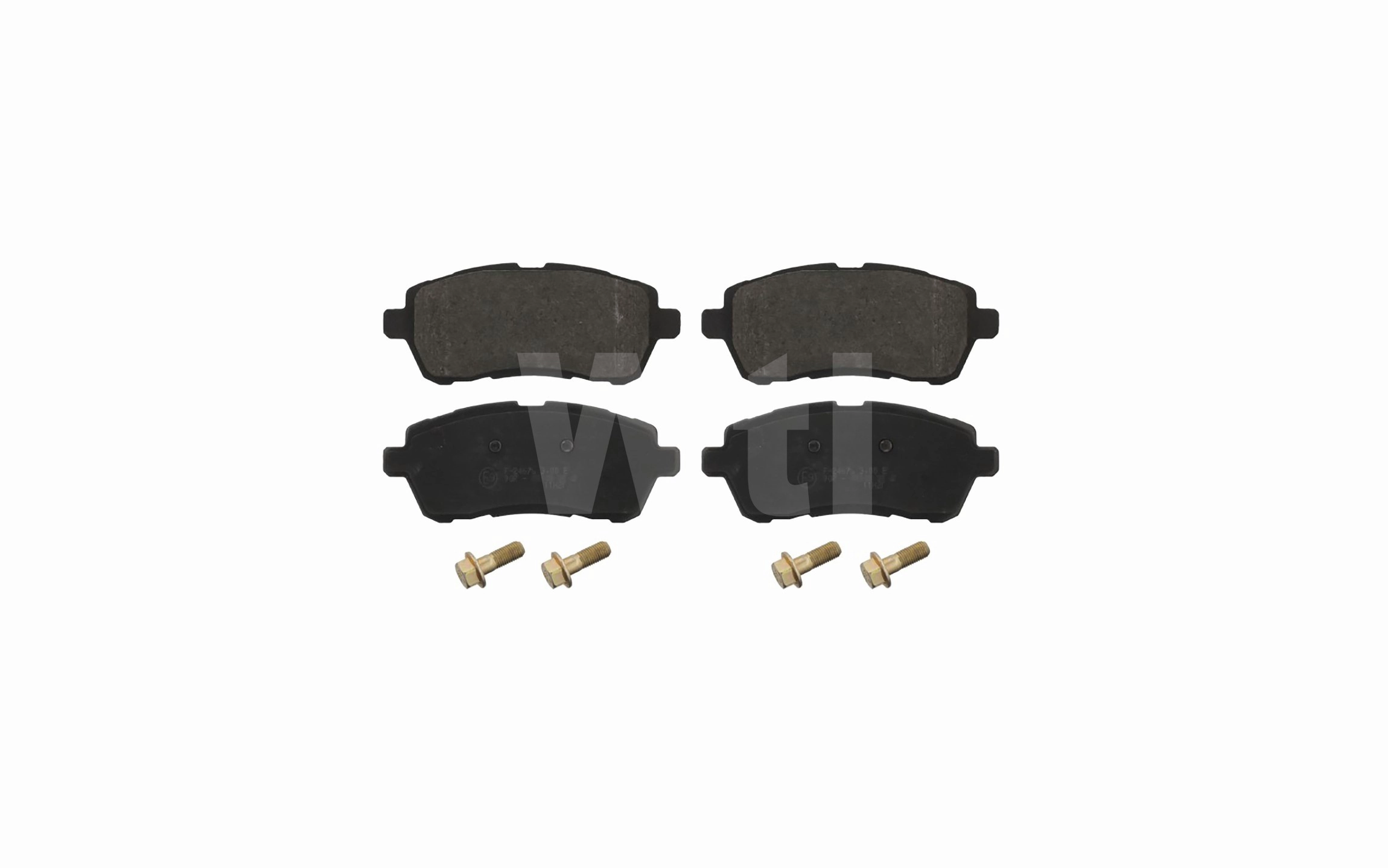 Brake Pad Set, disc brake (K711117)