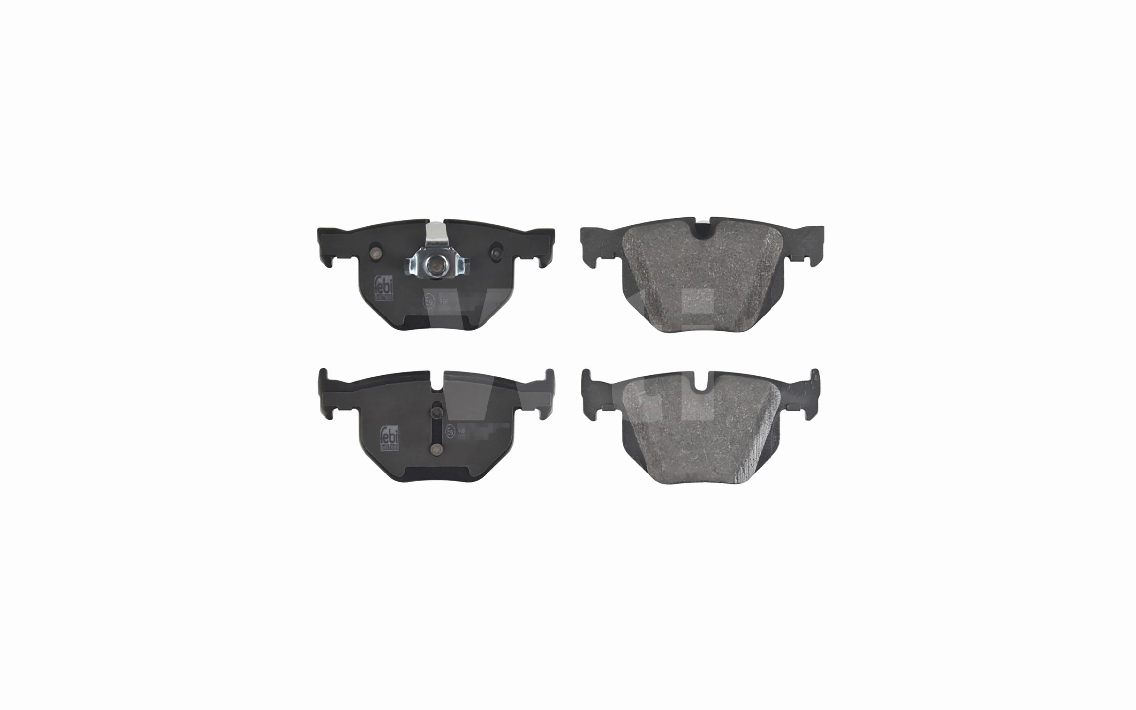 Brake Pad Set, disc brake (K711157)