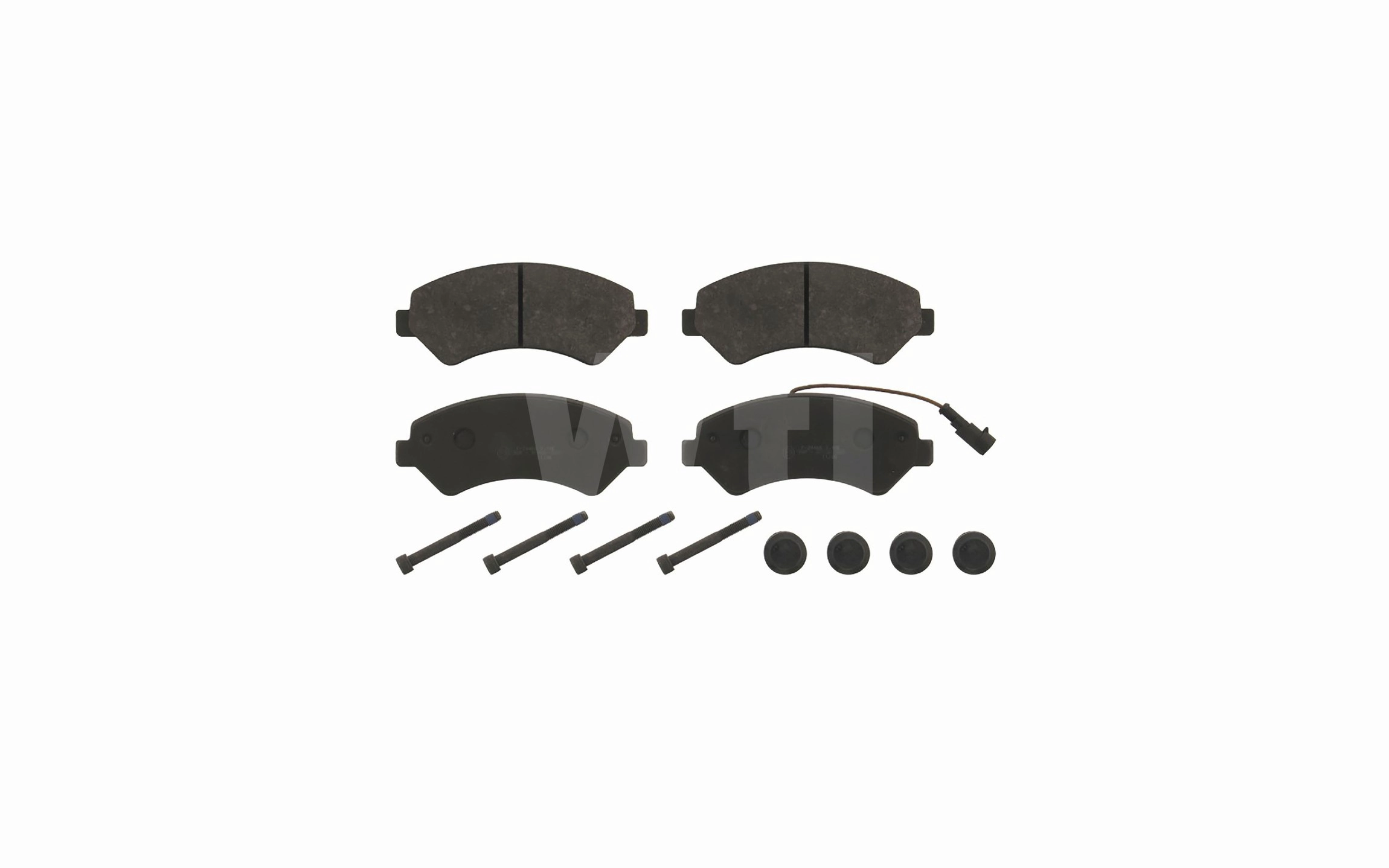 Brake Pad Set, disc brake (K711048)