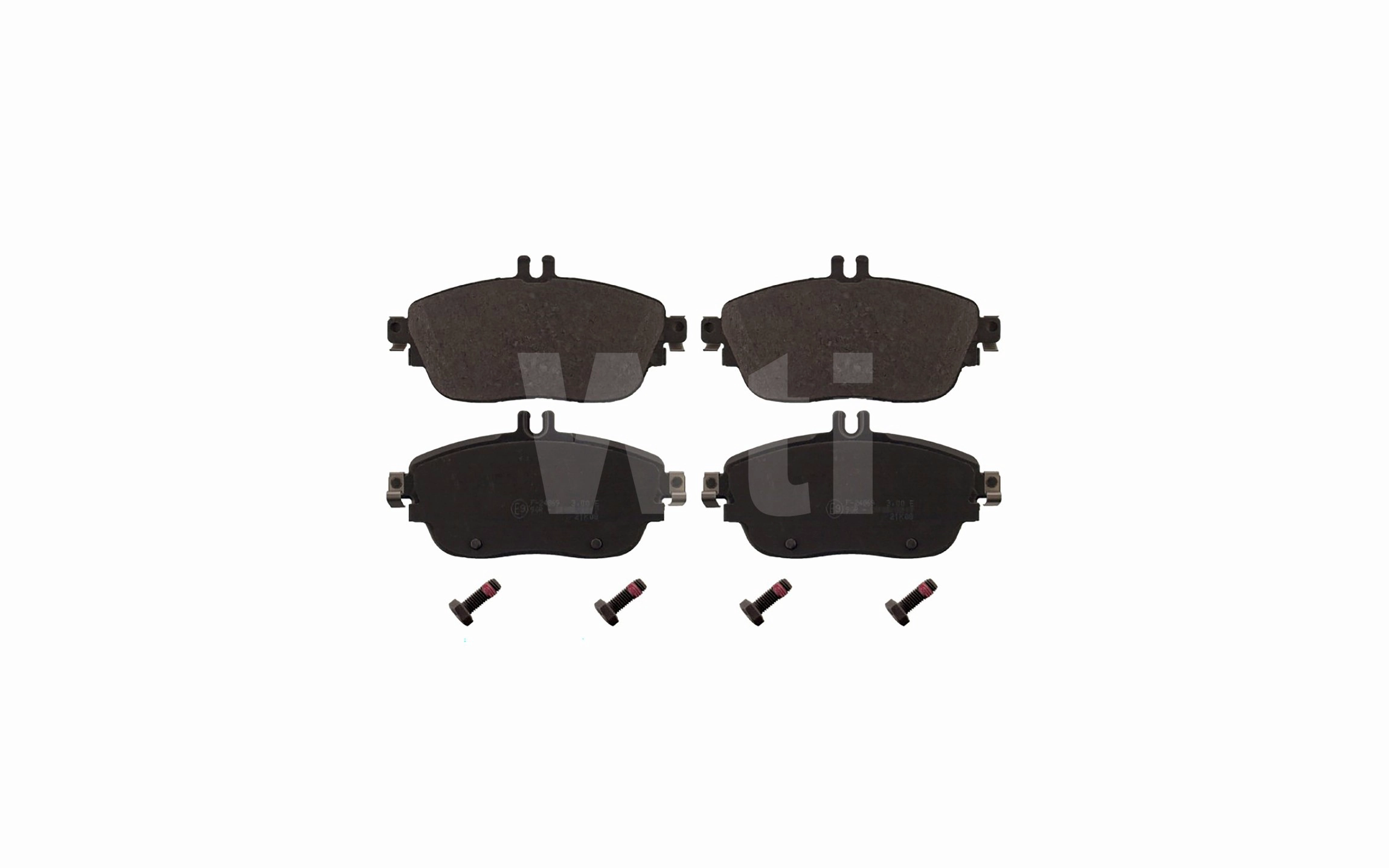 Brake Pad Set, disc brake (K711221)