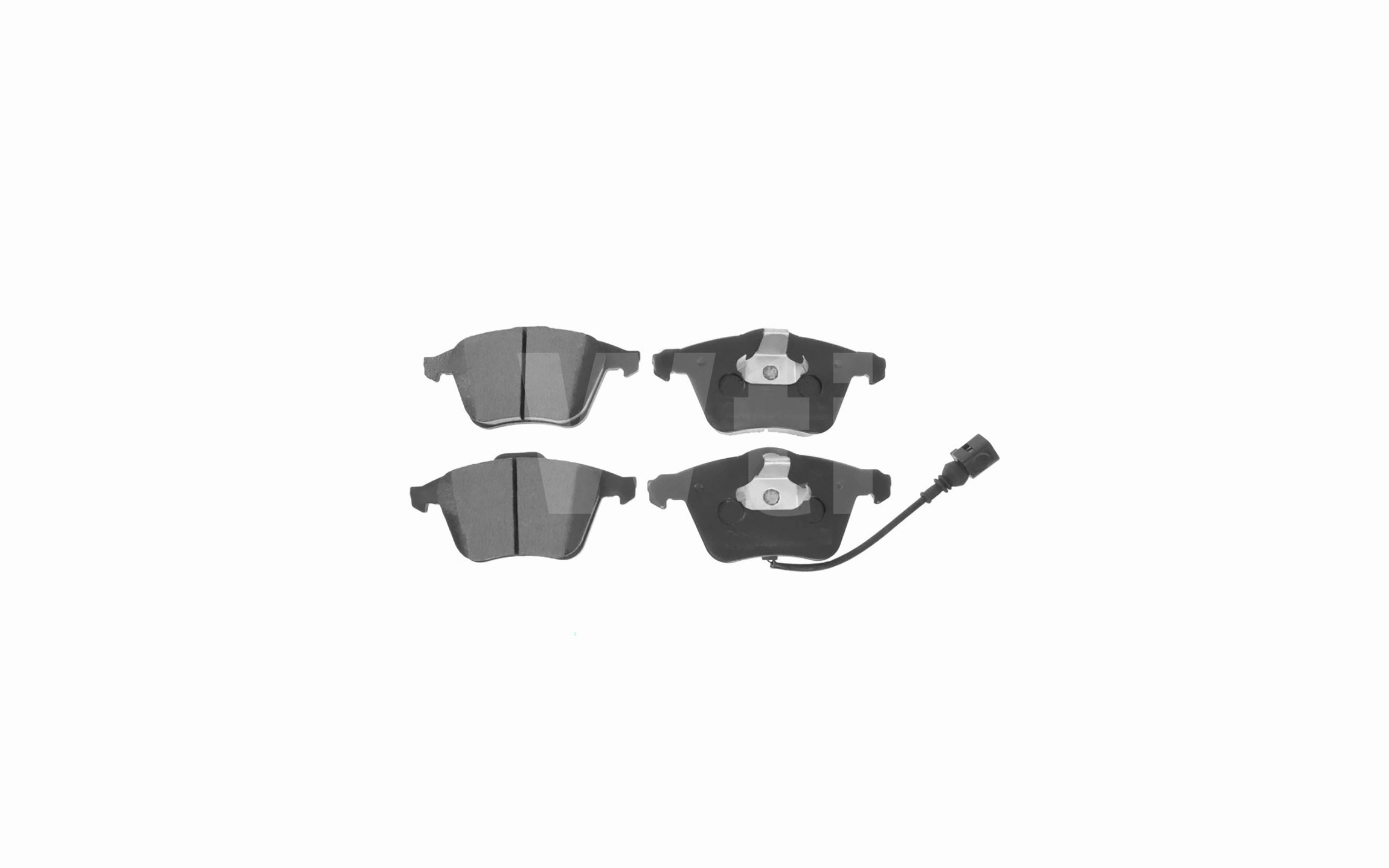 Brake Pad Set, disc brake (K711103)