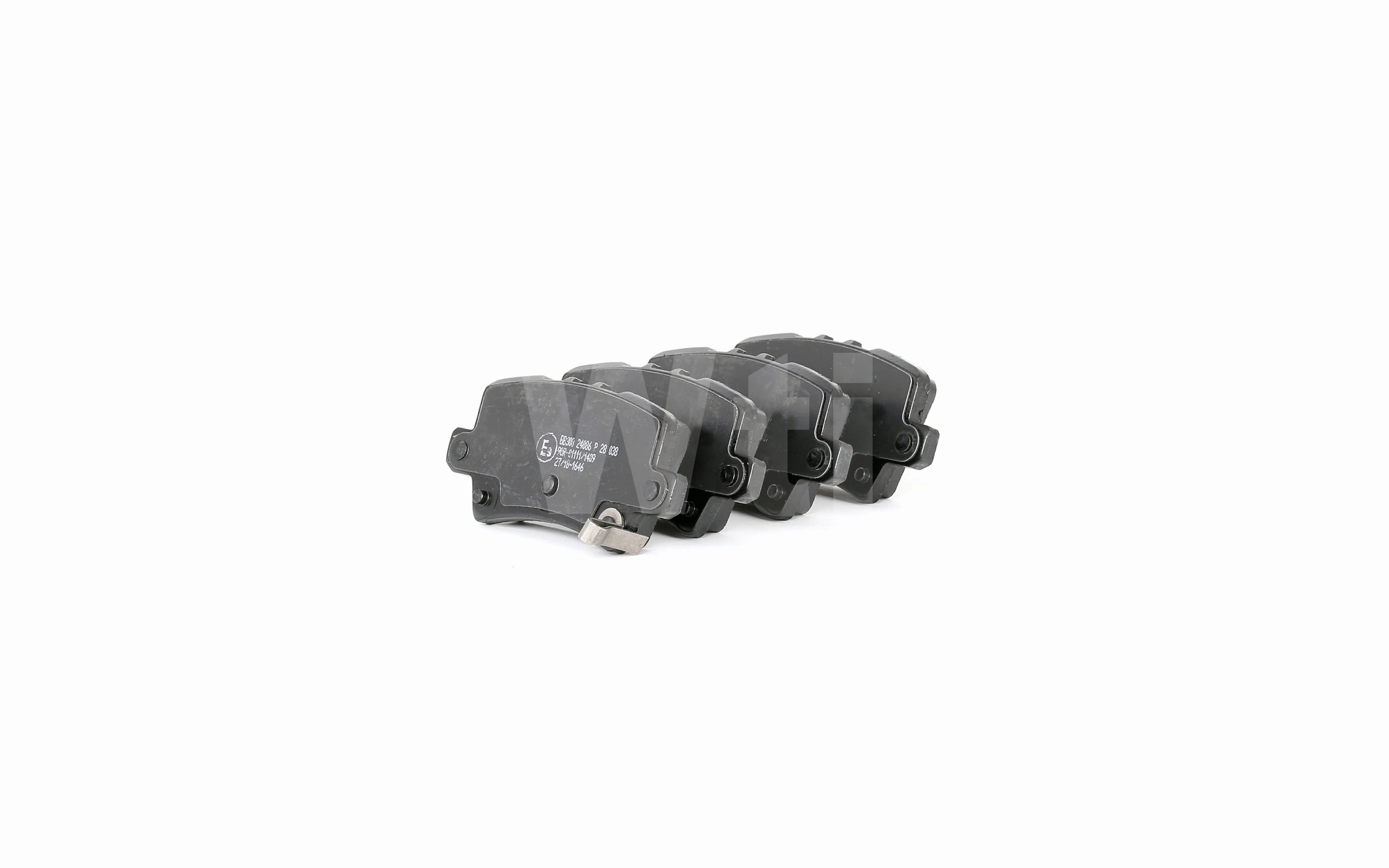 Brake Pad Set, disc brake (K711186)