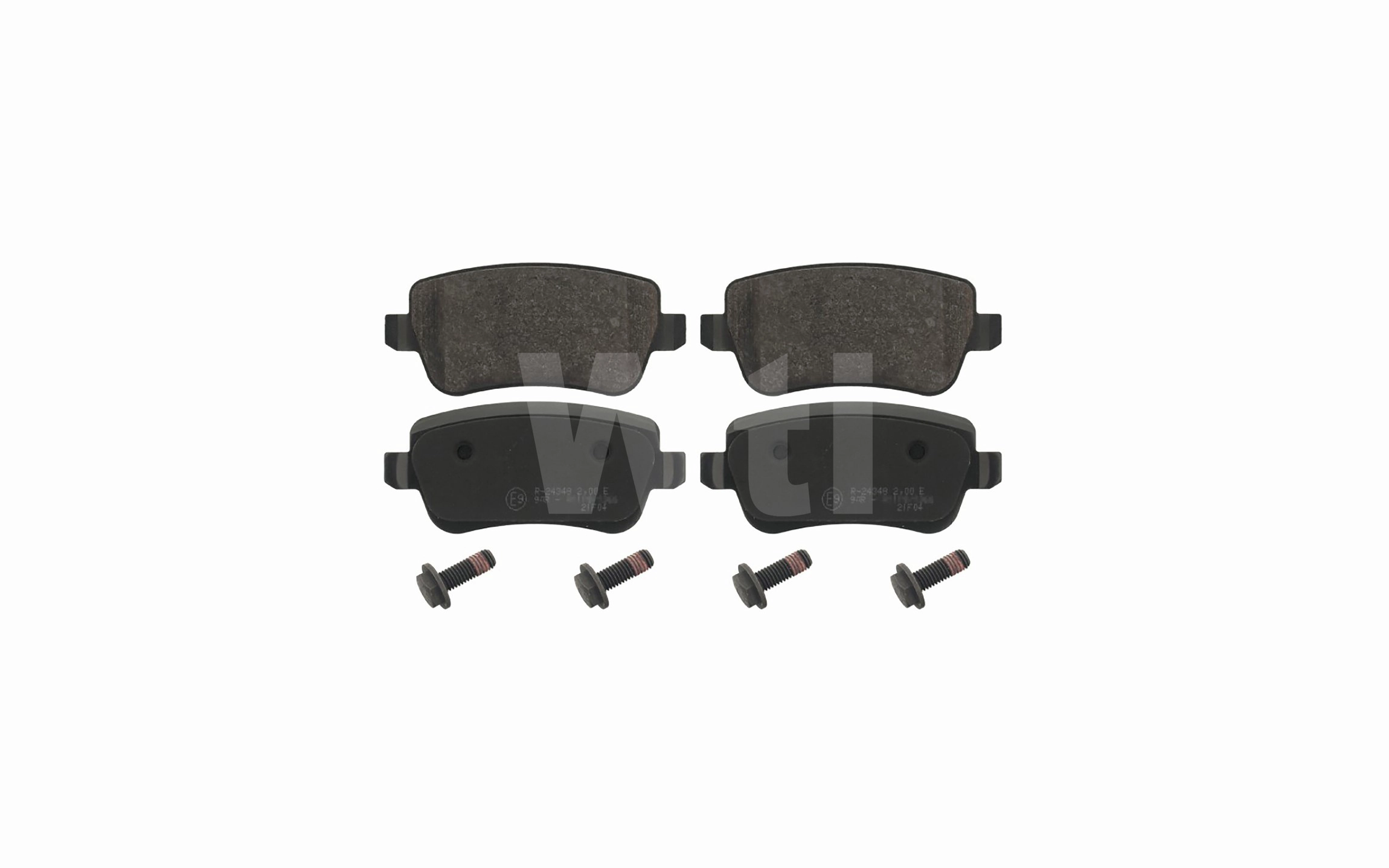 Brake Pad Set, disc brake (K711162)