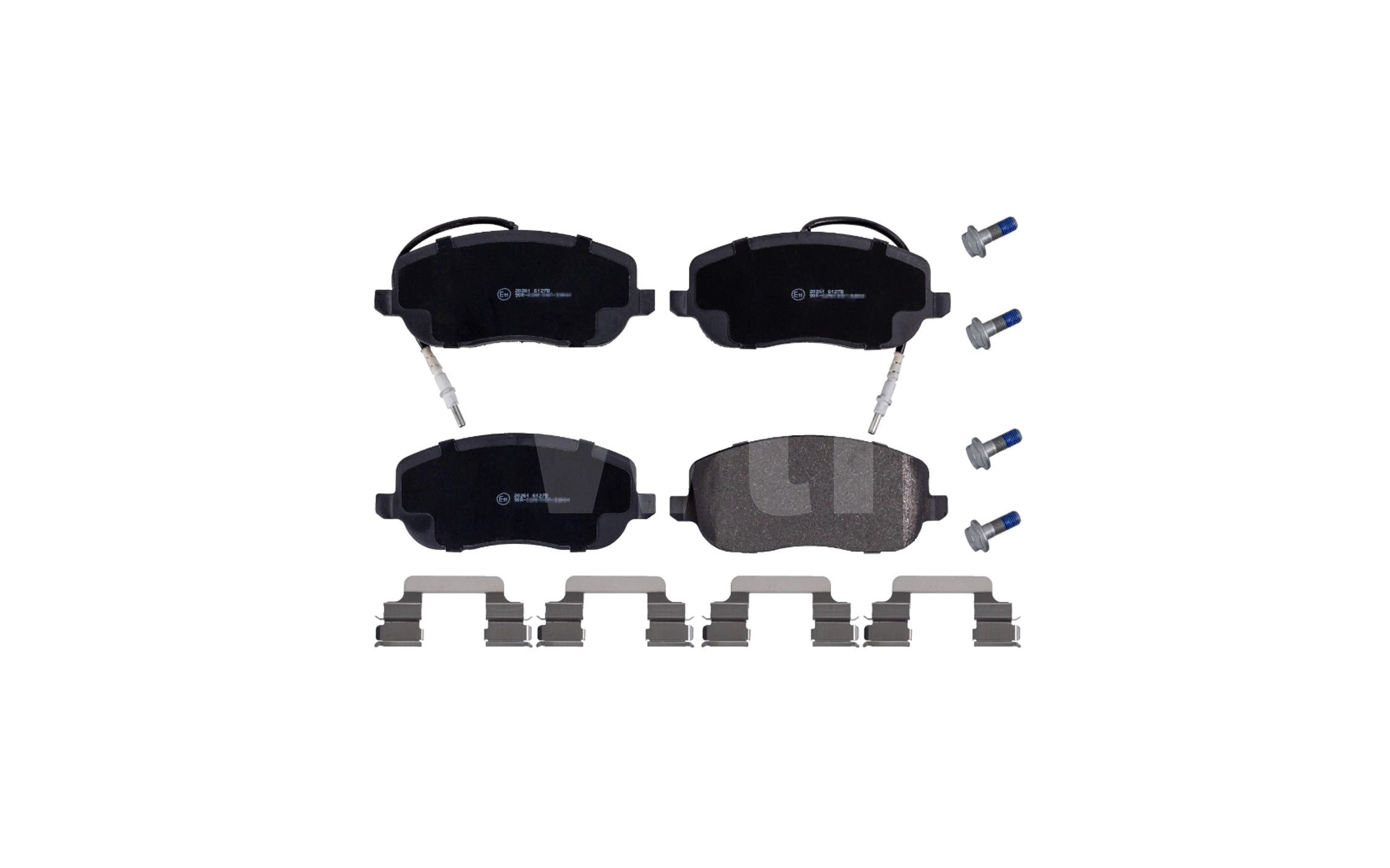 Brake Pad Set, disc brake (K851090)