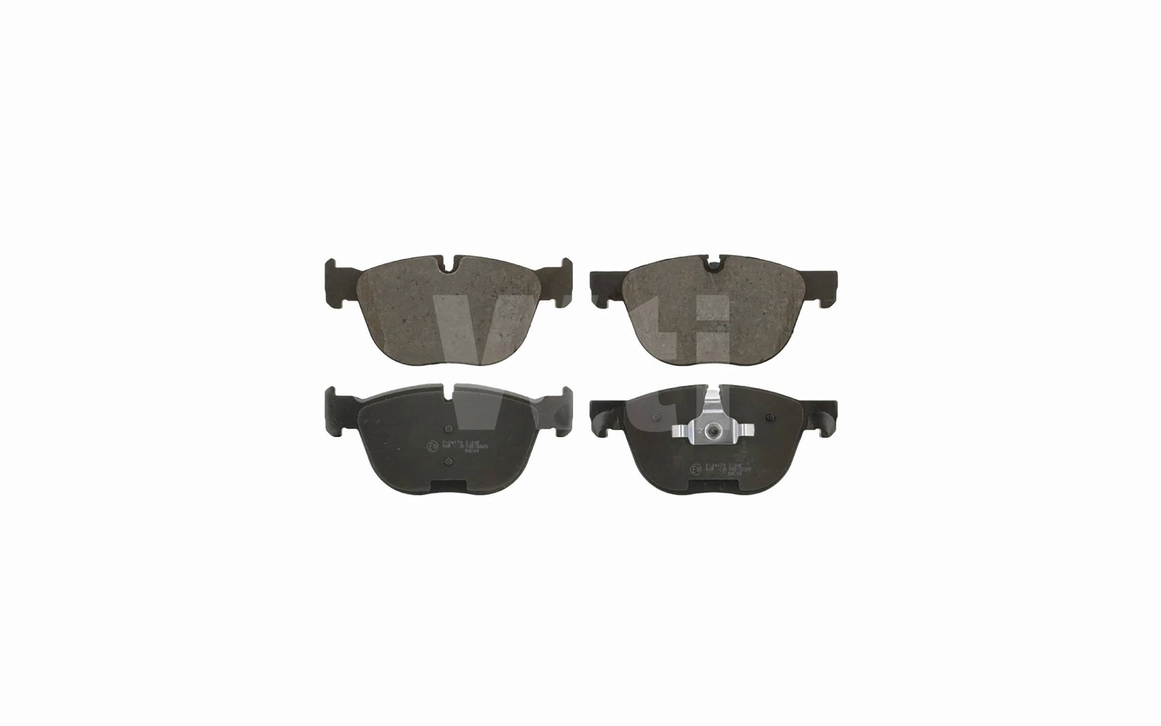 Brake Pad Set, disc brake (K711202)