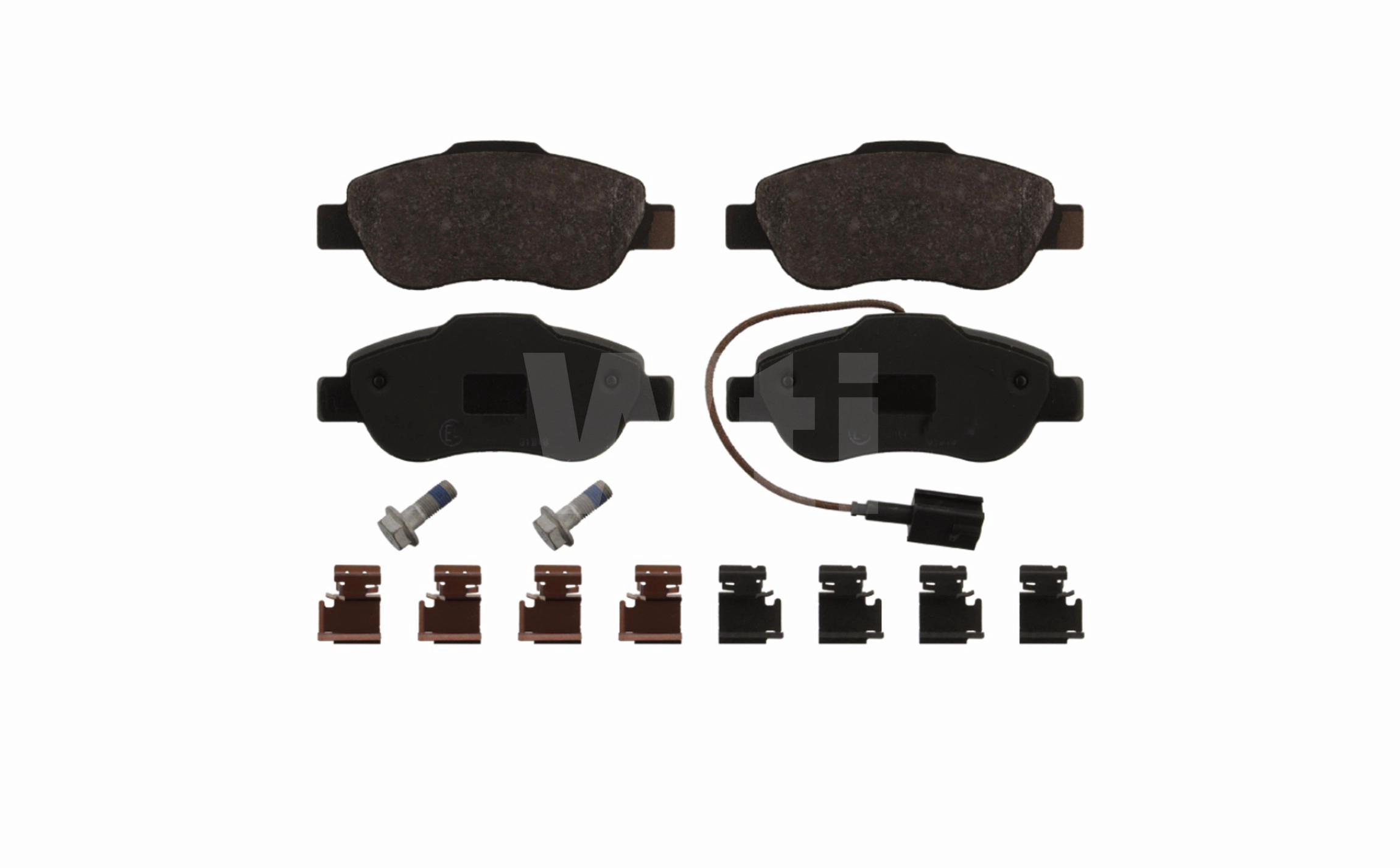 Brake Pad Set, disc brake (K851039)
