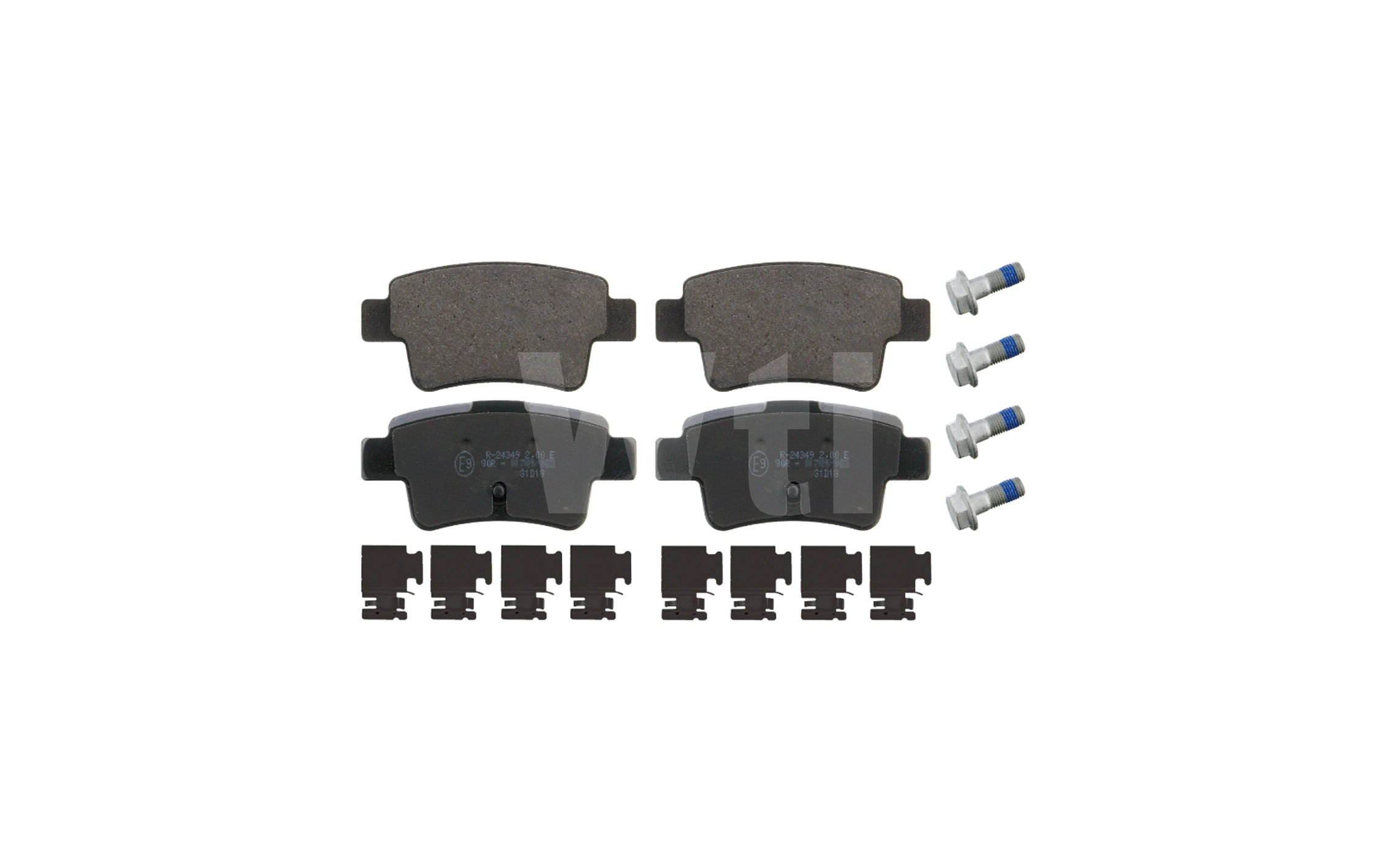 Brake Pad Set, disc brake (K851047)