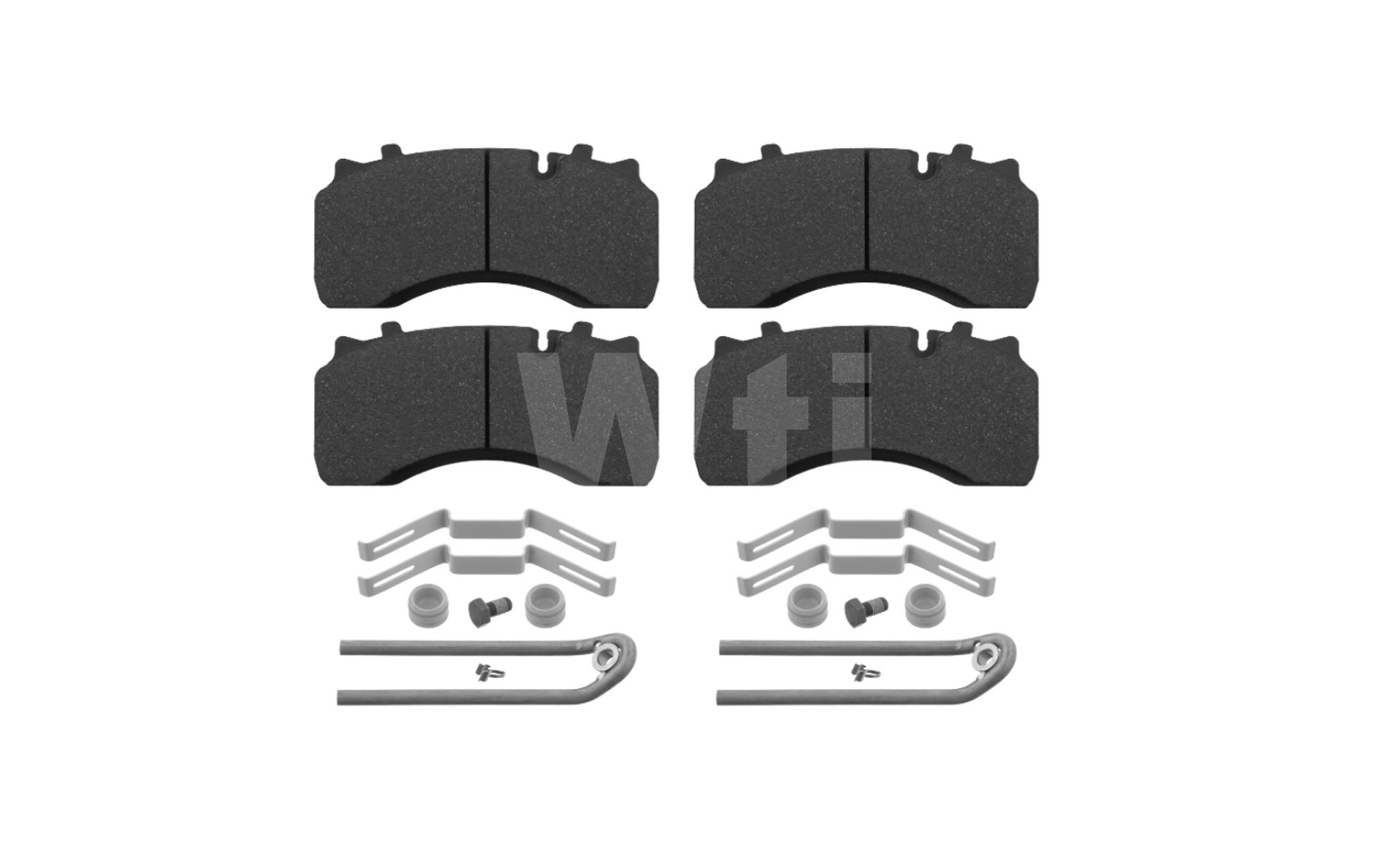 Brake Pad Set, disc brake (K714588)