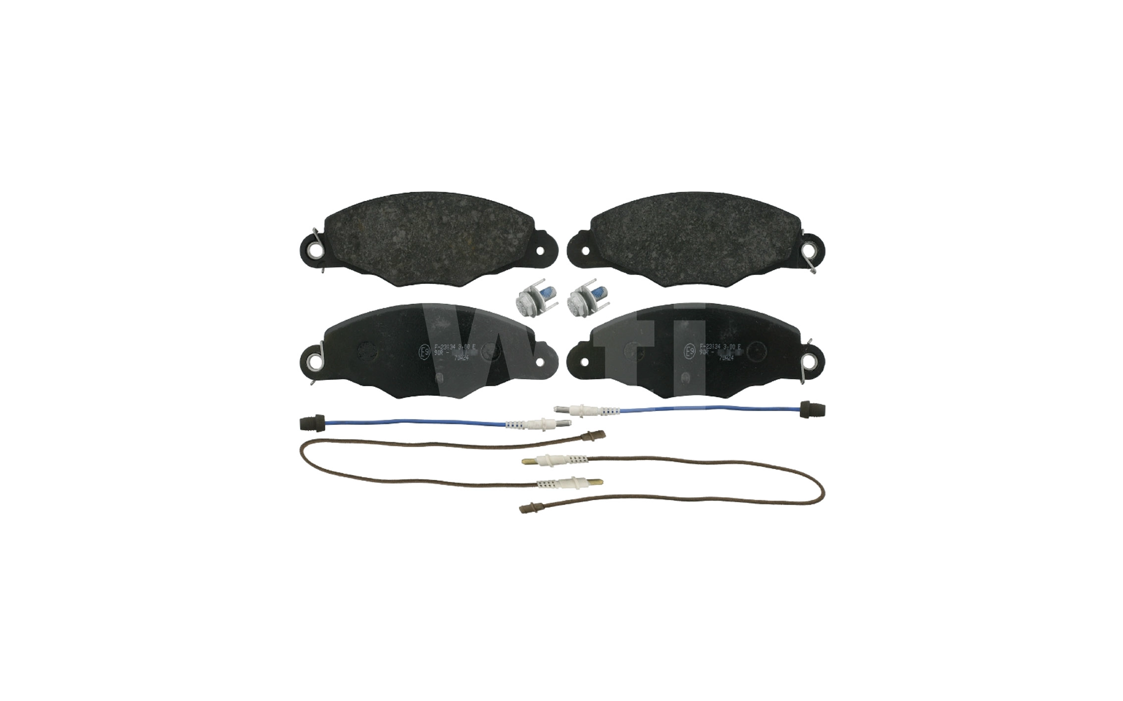 Brake Pad Set, disc brake (K718652)