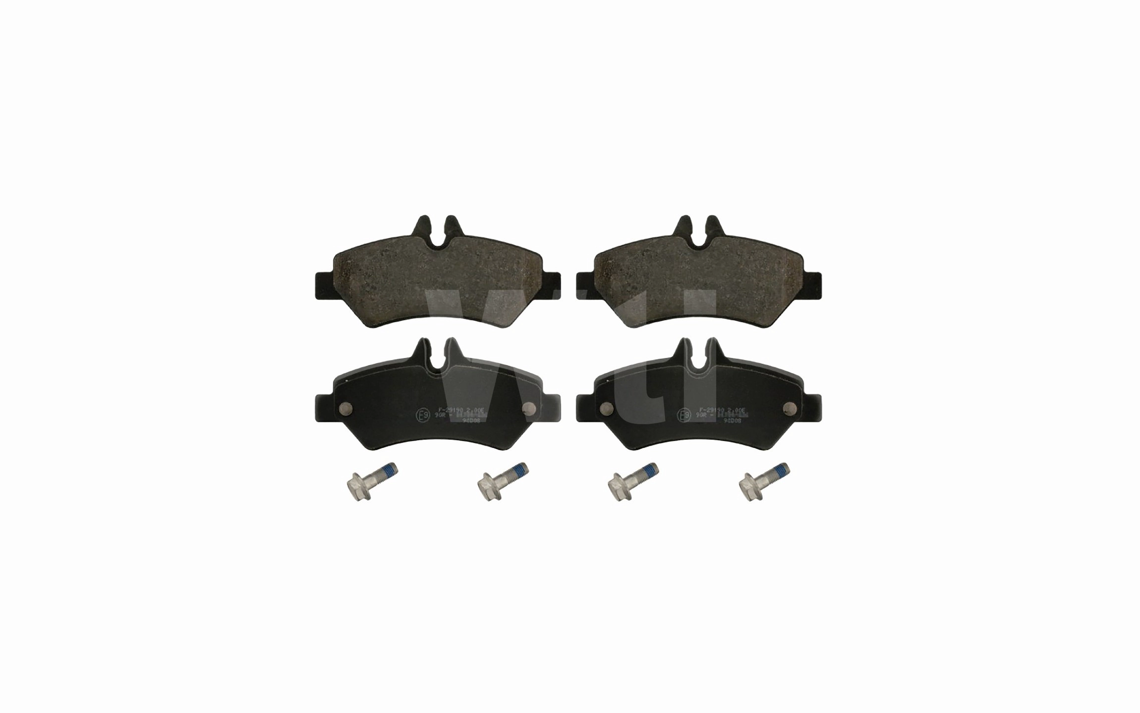 Brake Pad Set, disc brake (K711181)