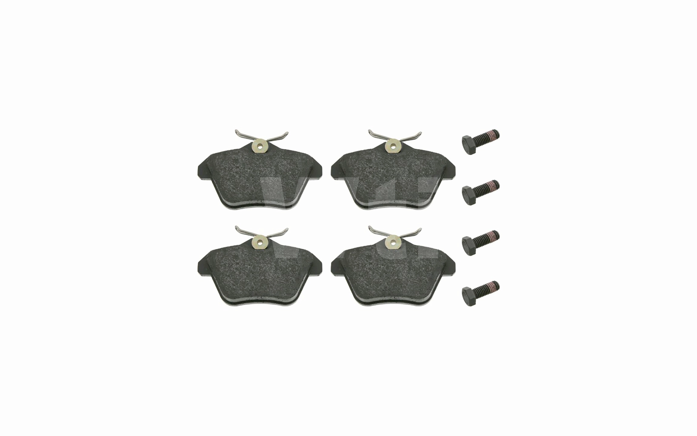 Brake Pad Set, disc brake (K711136)