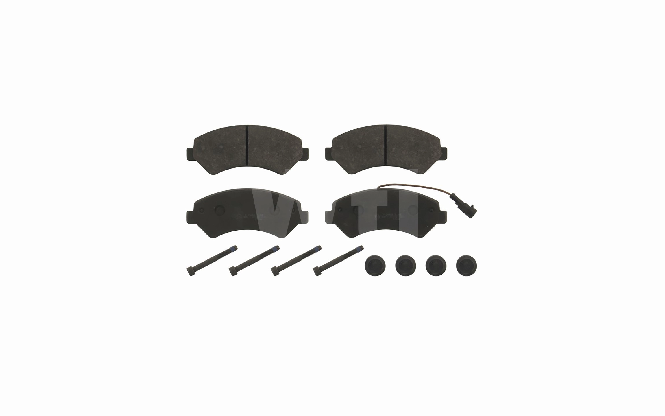 Brake Pad Set, disc brake (K971004)