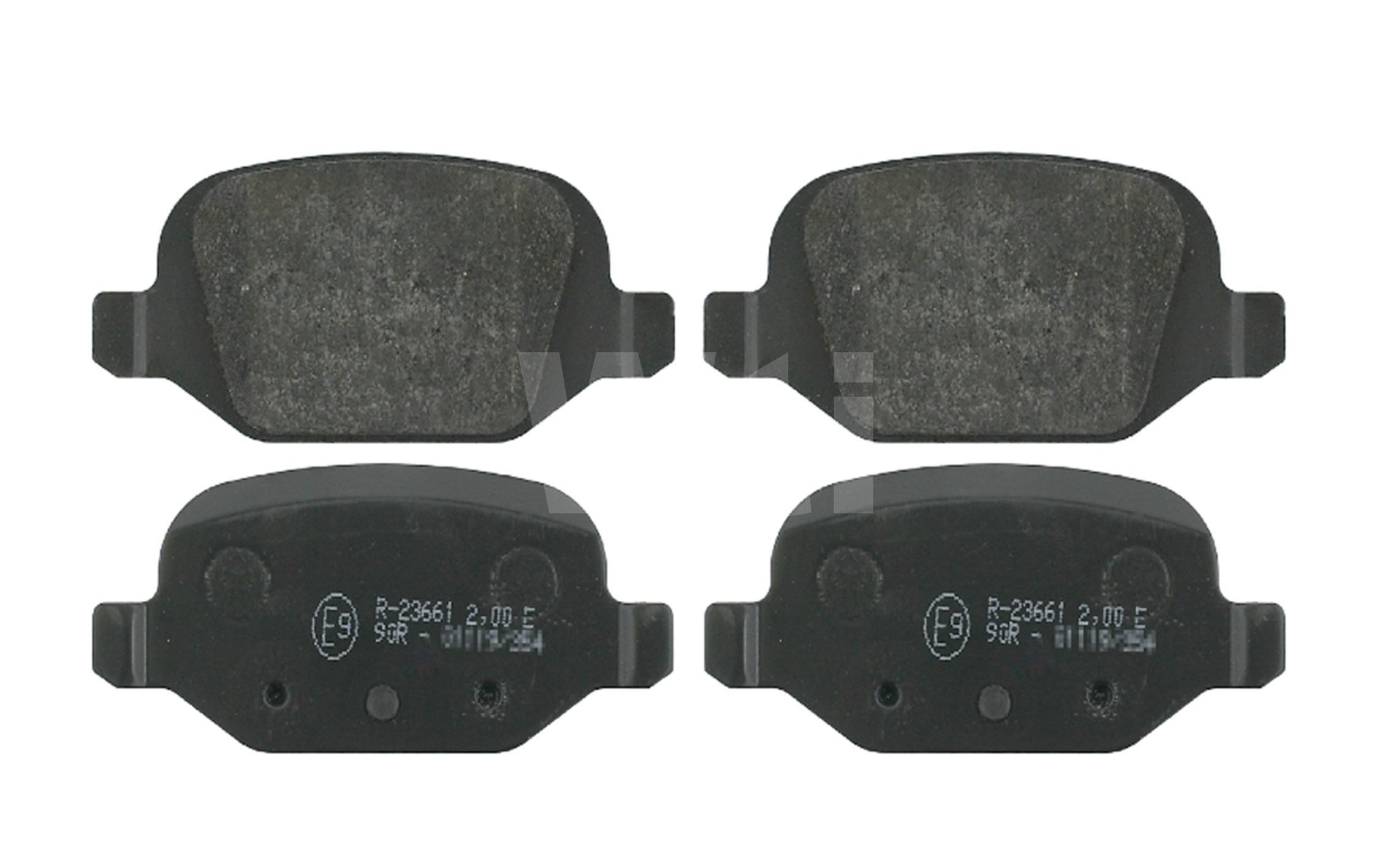 Brake Pad Set, disc brake (K851043)