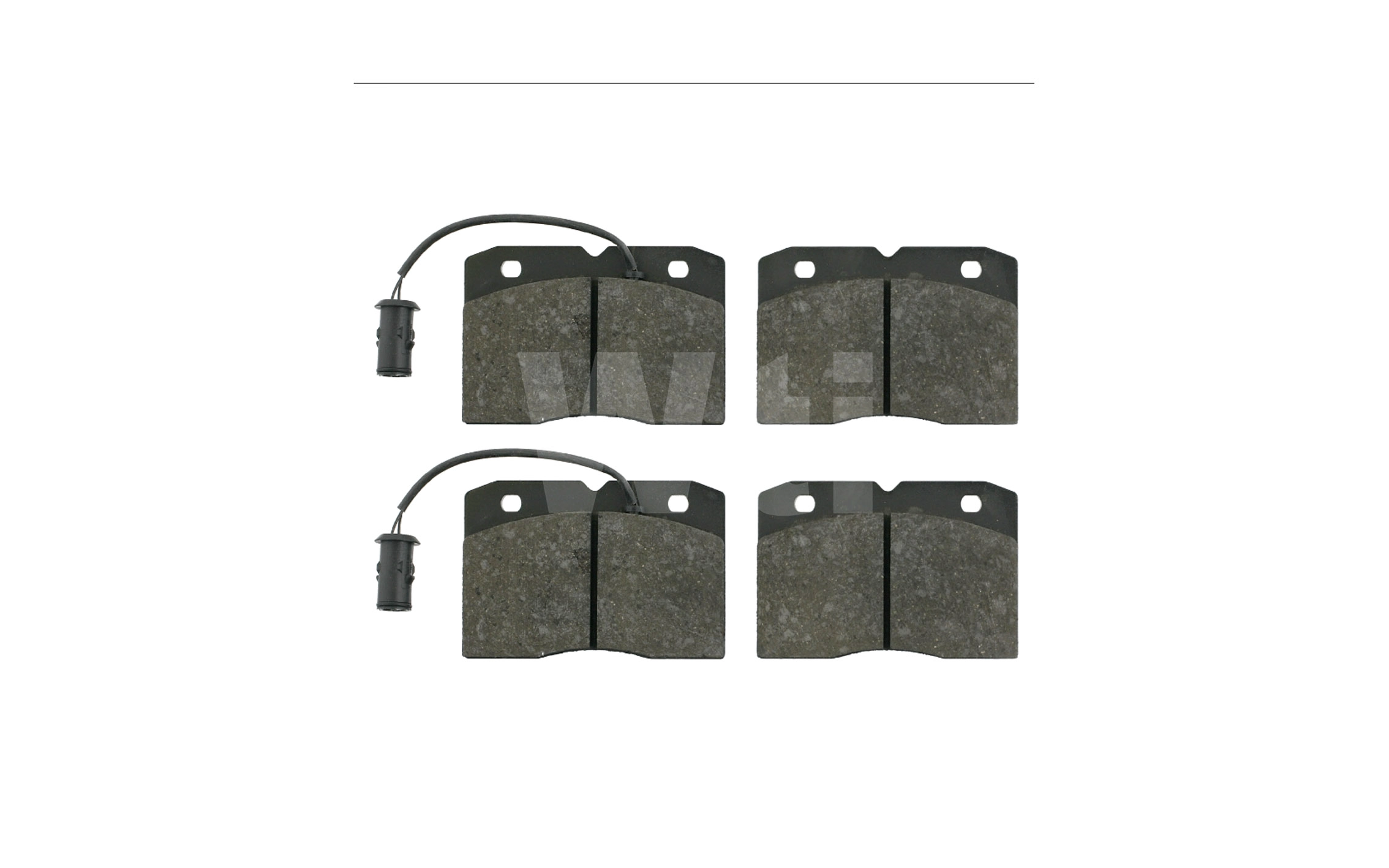 Brake Pad Set, disc brake (K714851)