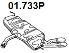 Rear Muffler (01.733P)