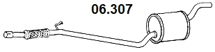 Centre Muffler (06.307)