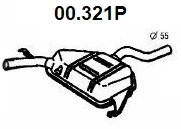 Rear Muffler (00.321P)