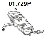 Rear Muffler (01.729P)