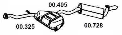 Rear Muffler (00.405)