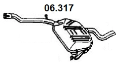 Centre Muffler (06.317)