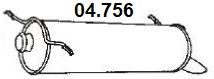 Rear Muffler (04.756)