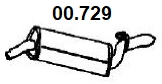 Rear Muffler (00.729)