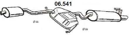 Rear Muffler (06.541)