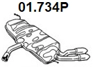 Rear Muffler (01.734P)