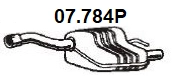 Rear Muffler (07.784P)