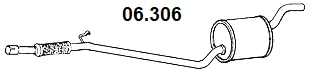 Centre Muffler (06.306)