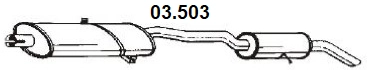 Rear Muffler (03.503)