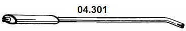 Centre Muffler (04.301)
