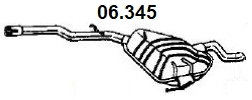 Centre Muffler (06.345)