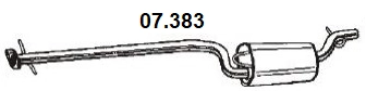 Centre Muffler (07.383)