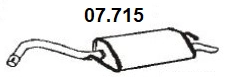 Rear Muffler (07.715)