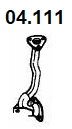 Exhaust Pipe (04.111)