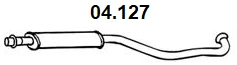 Front Muffler (04.127)