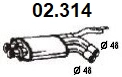 Centre Muffler (02.314)